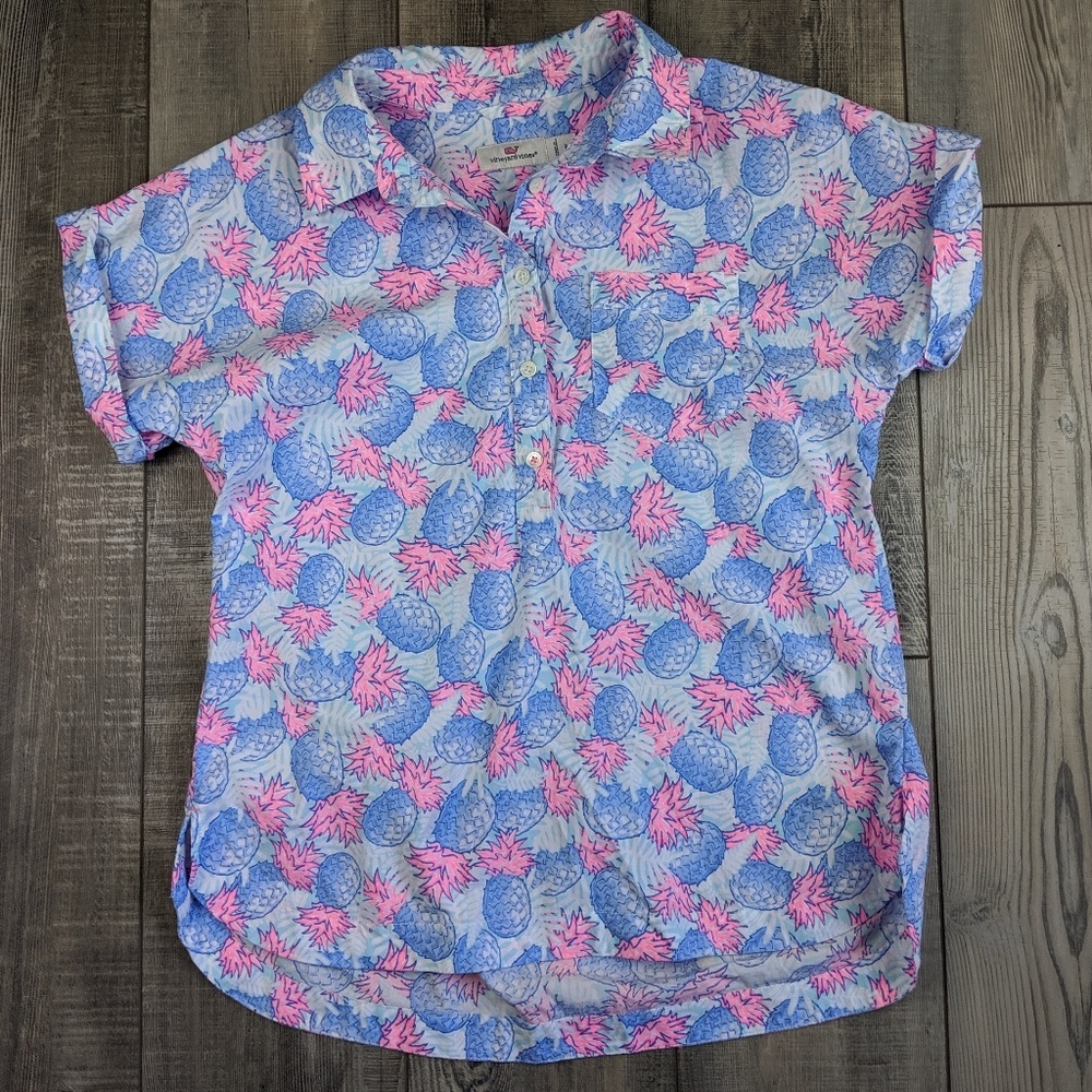 Vineyard vines pineapple shirt
